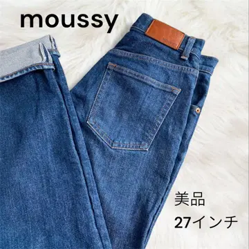 MOUSSY 마우지 PLAIN JEANS STRAIGHT 27