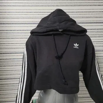 adidas 크롭 후드티 adidas 여성용 여성용 숏 기장