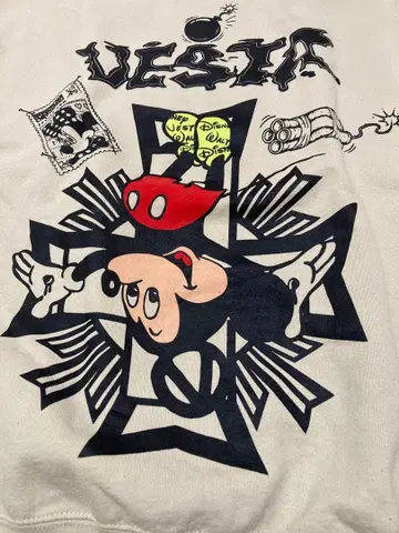 VESTA 별주 미키마우스 크루넥 맨투맨 DOGTOWN