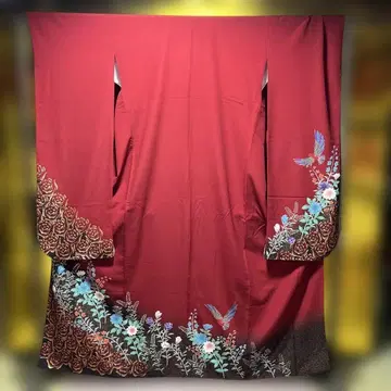 후리소데 성인식 폴리에스테르