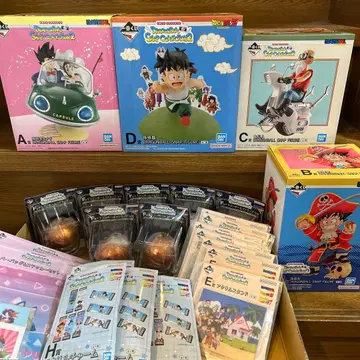 최종 가격 인하 전 41점 드래곤볼 제일복권 스냅 컬렉션 2 컴프 세트