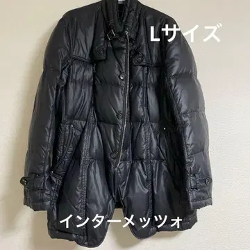 하자품 인터메조 다운 자켓 블랙 L 사이즈