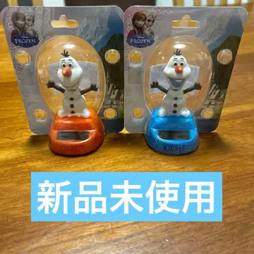 [ 미사용 새상품 ] 아나와 눈의 여왕 올라프 솔라 스윙 2종 세트