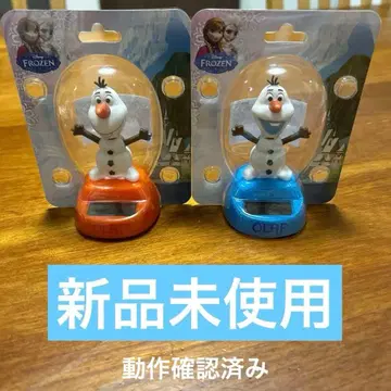 [ 미사용 새상품 ] 아나와 눈의 여왕 올라프 솔라 스윙 2종 세트