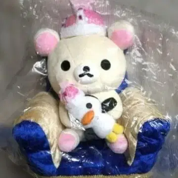 대 리락쿠마전 코리락쿠마 요코하마 한정판 로얄 블루 소파 포함 봉제 인형