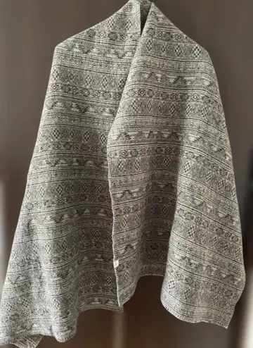 SOIL 소일 울 자카드 스톨