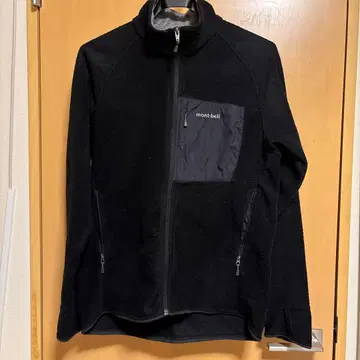 mont-bell 플리스 자켓 M 블랙 크리마플러스 CLIMAPLUS