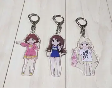 아이돌 마스터 신데렐라 걸스 극장 아크릴 키링 3개 세트