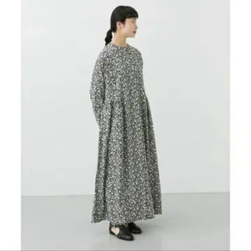 [ 새상품급 ] 모노톤 프린트 원피스 / 카구레 ( kagure )