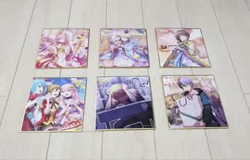 프로세카 텐마네 히나마쓰리 색지 6장 세트