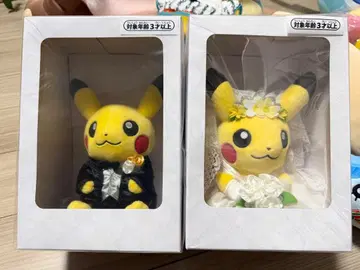 피카츄 턱시도 & 웨딩 드레스 2체 세트 양장 미개봉 새상품