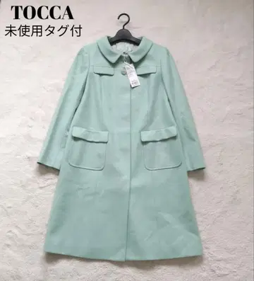 TOCCA 미사용 택 포함 민트 그린 롱 코트