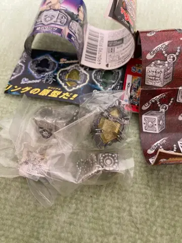 가정교사 히트맨 REBORN! 리본 뉴 봉고레 반지 &  사사가와 세트