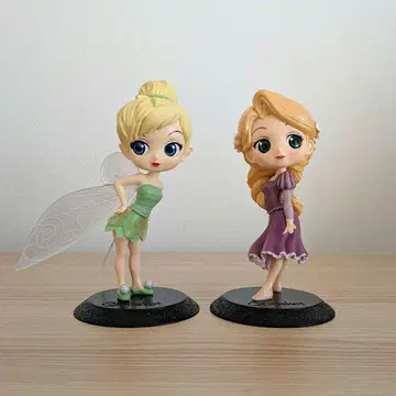 Qposket 팅커벨+라푼젤 2체