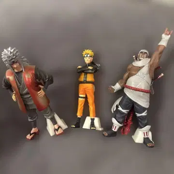 나루토 피규어 세트 지라이야 카카시 3체