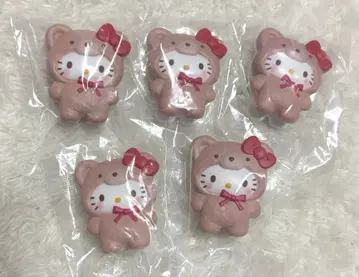 산리오 헬로키티 끼우는 클립 5개 세트