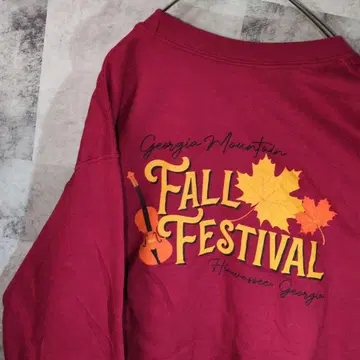 맨투맨 트레이닝복 레드 S C34,7