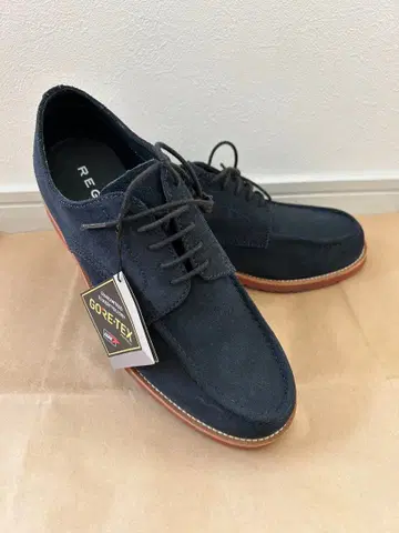 택 포함 새상품 REGAL 리 GORE-TEX 네이비 드레스 신발