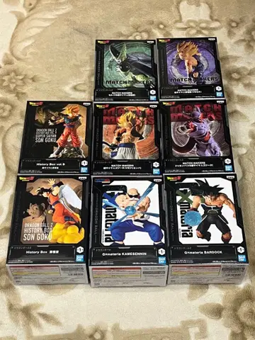 드래곤볼 피규어 세트 8체