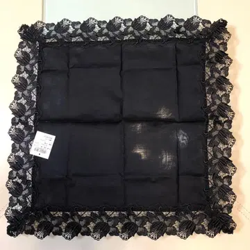 치카자와 레이스 오리지널 무릎걸이 손수건 46cm [ 미사용 새상품 ]