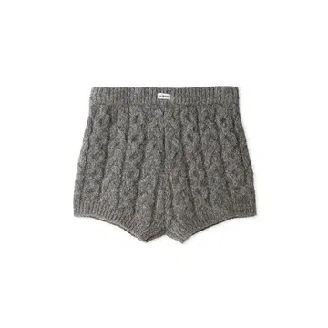 릴리 브라운 LILY BROWN 그레이 니트 숏팬츠 이너 포함