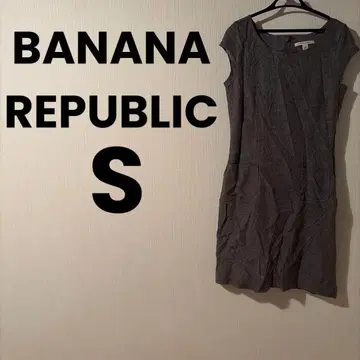 BANANA REPUBLIC 슬리브리스 원피스 S 그레이