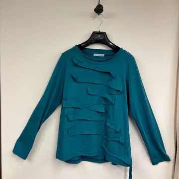 CRESCENT DUO 터콰이즈 긴팔 티셔츠