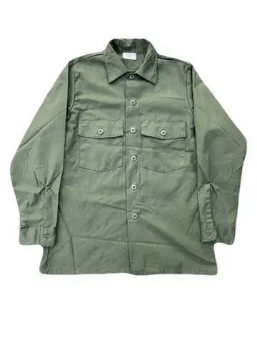 80s 미군 실물 유틸리티 셔츠 자켓 데드스탁