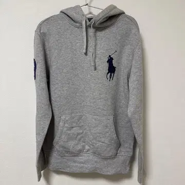랄프 로렌 그레이 후드티 그레이