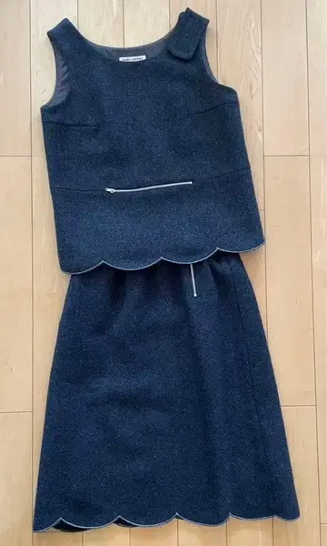 마크제이콥스 스캘럽 셋업 상하의 세트