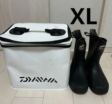 mazume 러버 부츠 XL 다이와 슈즈 케이스 포함
