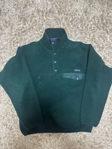 Patagonia 플리스 자켓 다크 그린