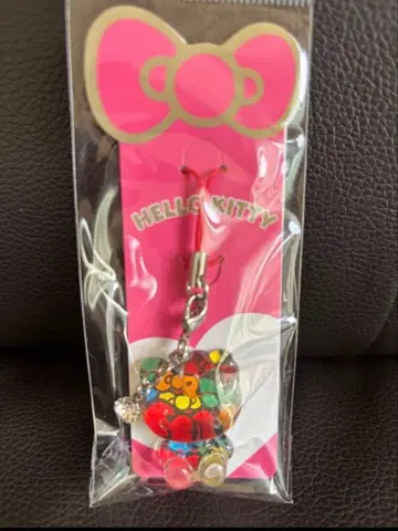 [미사용 새상품] 헬로키티전 힘 라플 클리어 마스코트 스트랩