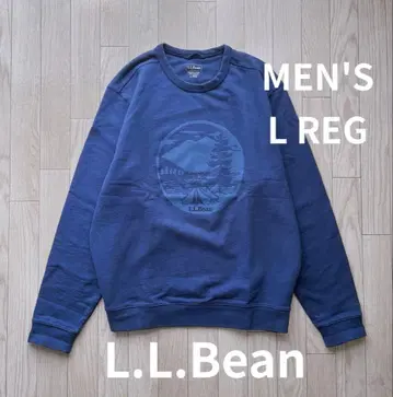 [ 빅 사이즈 ] L 남성용 트레이닝복 맨투맨 상의 심플 네이비