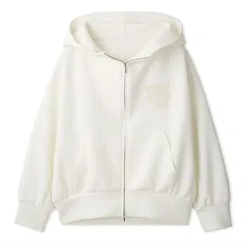 SNIDEL 볼륨 후드티 아이보리