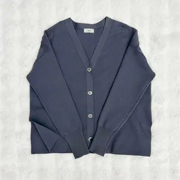 IENA 2024 SS 파인 코튼 스무스 가디건 그레이 이에나