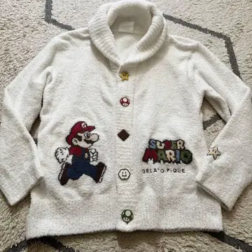 [ 새상품급 ] GELATO PIQUE 젤라또피케 마리오 콜라보 가디건