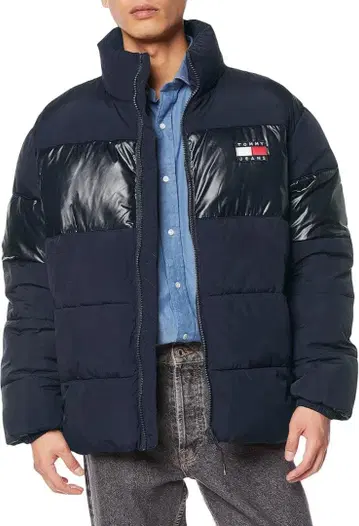 타미 힐피거 네이비 다운 자켓 XL