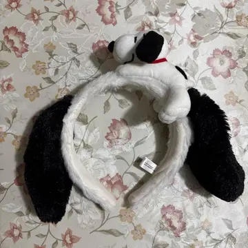 스누피 귀달이 머리띠