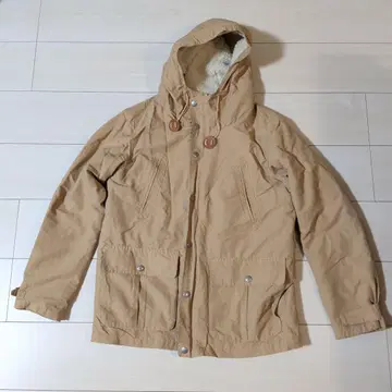 coen 나일론 라이닝 자켓 S 베이지