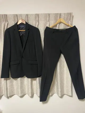 나노 유니버스 다메리노 셋업 L 블랙 부속품 있음