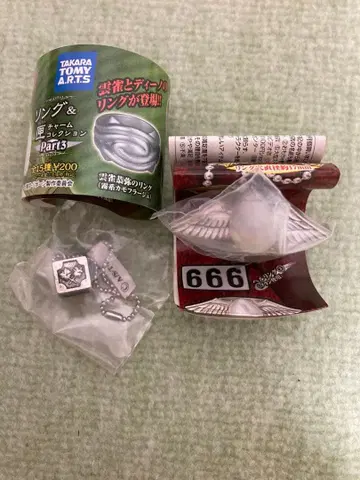 가정교사 히트맨 REBORN! 리본 마레 반지 & 츠나데 하쿠란 세트