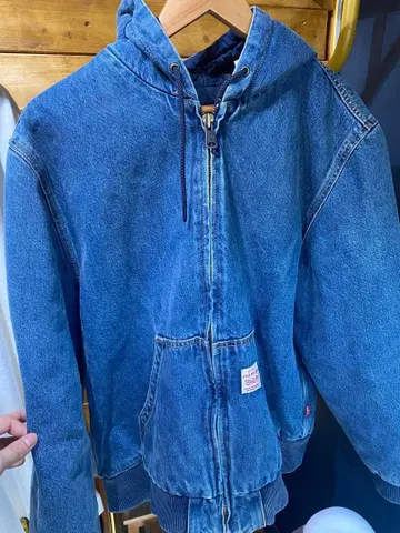 LEVIS 후드 부착 데님 자켓 M