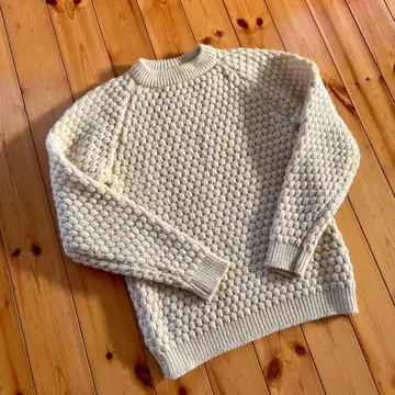 피터 스톰 W1 팝콘 스웨터 L 새상품급