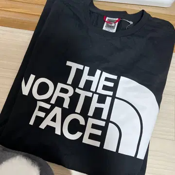 THE NORTH FACE 블랙 롱티 남성용