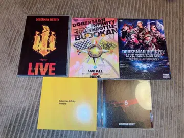 DOBERMAN INFINITY 라이브 DVD 앨범 세트