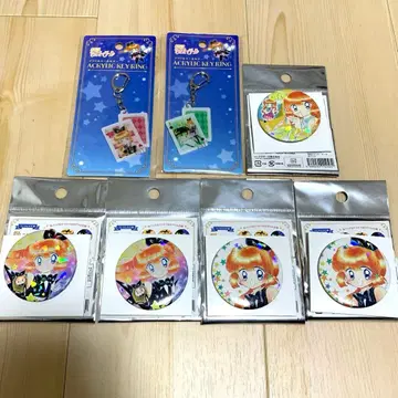 괴도 세인트 테일 키링 캔 배지 7개