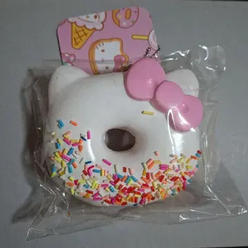 스퀴즈 키티 도넛 화이트