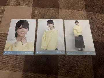 노기자카46 츠츠이 아야메 카라 부착 코디 3종 컴프