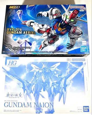 MGSD 건담 에어리얼 HG 건담 이온 2세트